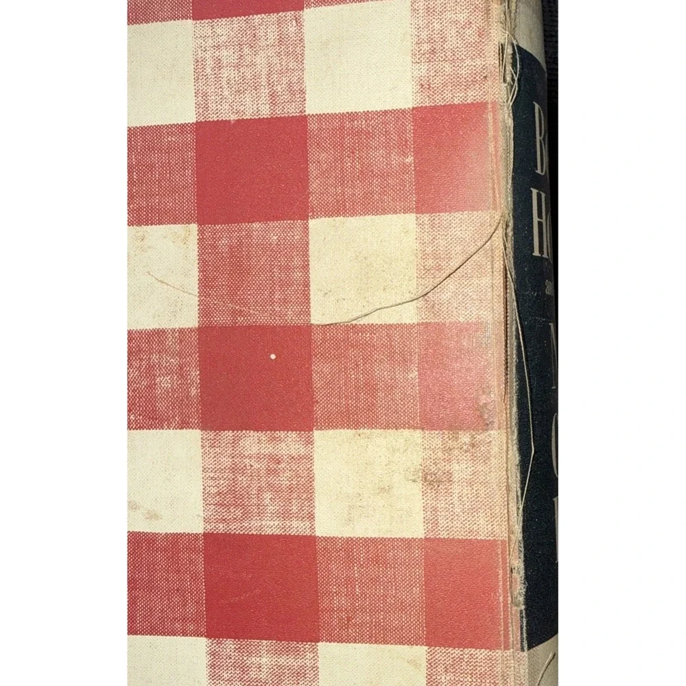 Vintage Better Homes‎ and Gardens New Cook Book 1St Edition 4th Printing 1953